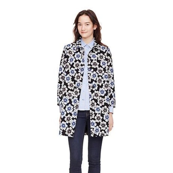 Kate Spade New York Hollyhock Floral Coat